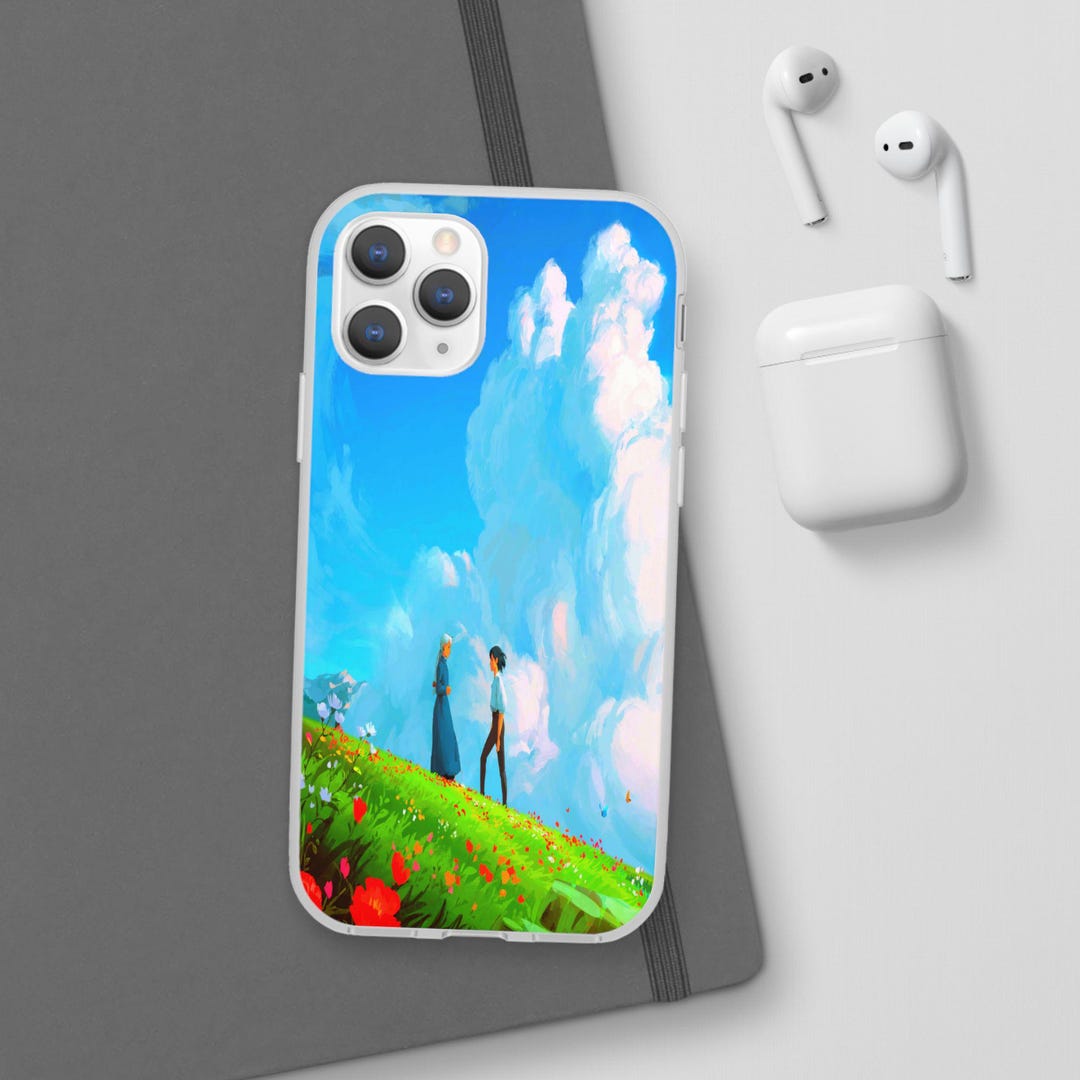 Howl's Moving Castle Anime Movie Phone Case, Studio Ghibli Art Phone ...