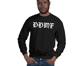 DDMF Crew Sweatshirt: Classic Fit, Soft Feel (No Hood)