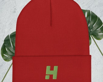 Unisex Turbo Acrylic Cuffed Beanie
