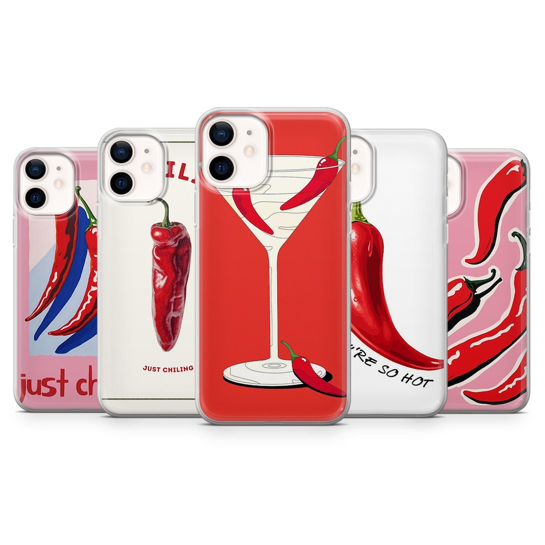 Chili Case Hot Chili Cover for iPhone 16 15 14 13 Pro 11 XR