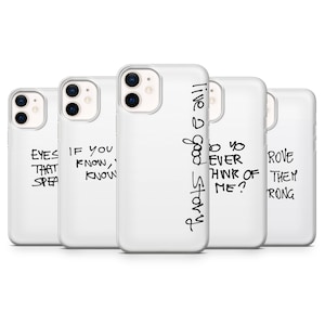 Custodia con citazioni e testo ispiratore per iPhone 15 14 13 12 Pro 11 XR SE, Samsung S23 S22 A73 A53 A13 A14 S21 Fe S20, Pixel 8 7 6A