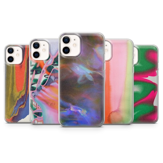 Colorful Case Abstract Cover for iPhone 17Pro, 16, 15, 14, 13, 12, Samsung S25, S24, S23Fe, S22, A16, A26, A56, Pixel 10, 9Pro