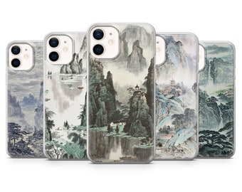 Nature Case Mountains Cover for iPhone 17Pro, 16, 15, 14, 13, 12, Samsung S25, S24, S23Fe, S22, A16, A26, A56, Pixel 10, 9Pro