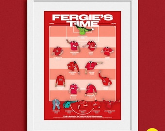Manchester United Fergie’s Time print