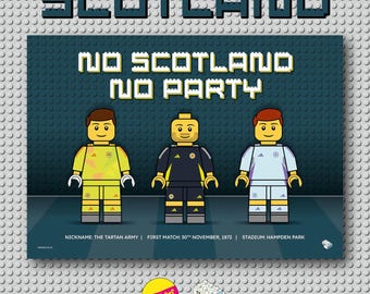 Scotland LEGO Team Builder print