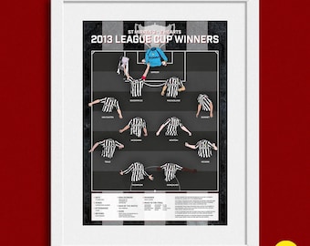 St Mirren League Cup Champions 2013 print