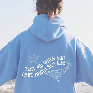 Protect Our Oceans Humpback Whale Ecology Shirt Ocean Beach Hoodie Ocean Animal Shirt Ocean Inspired Style Beachy Hoodies Beachy Sweatshirt