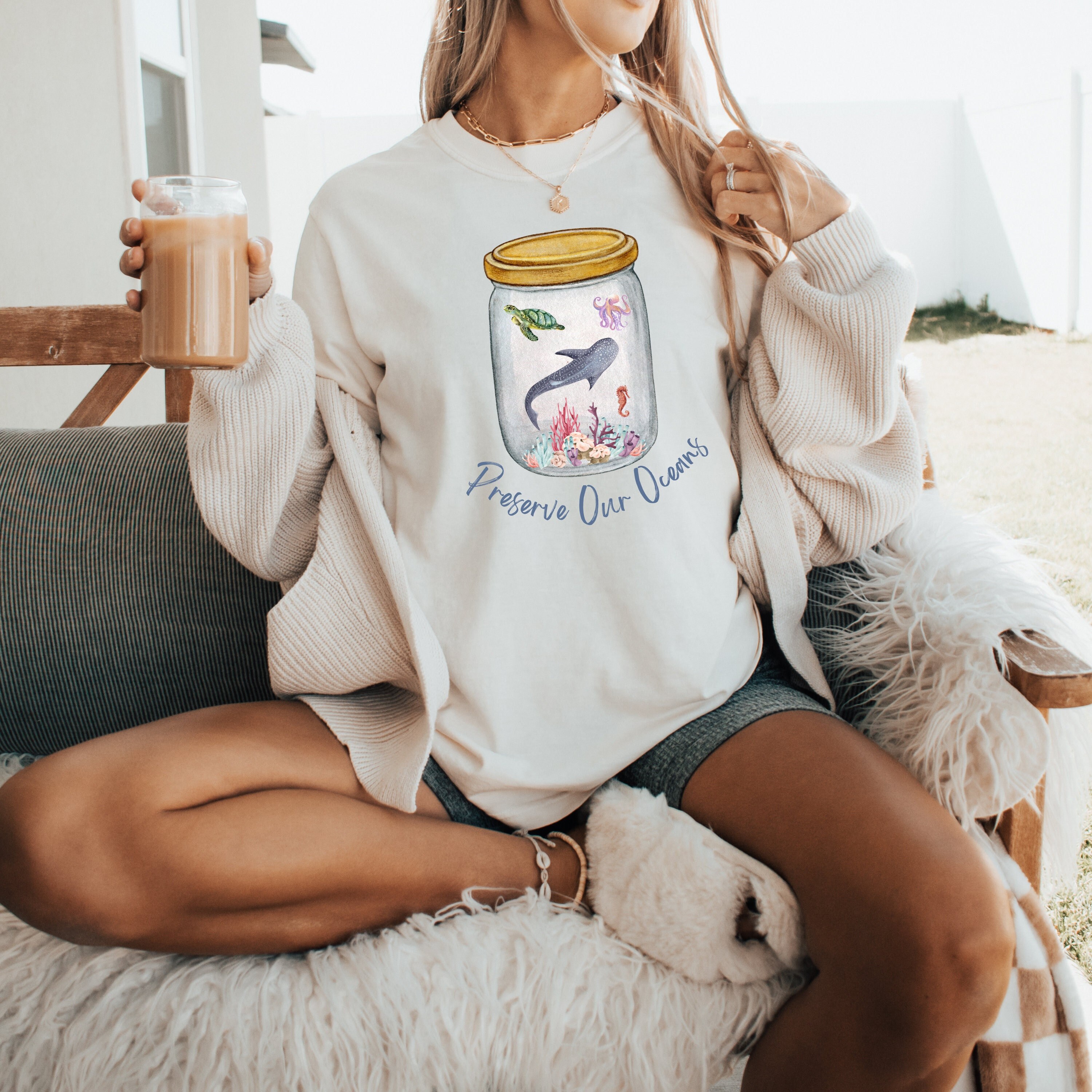 【OURSAALTY】OCEAN KEEPER T-SHIRT main image 1