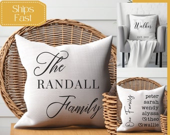 Regali personalizzati con nome di famiglia, regalo personalizzato per la famiglia, regalo di inaugurazione della casa, regalo personalizzato per matrimonio, regalo di anniversario per lei