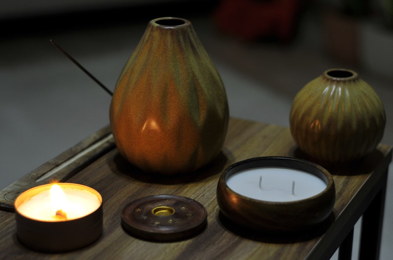 Soy Wax Wood Wick Candle for Your Gifts Vegan, Non Toxic, Best Friend