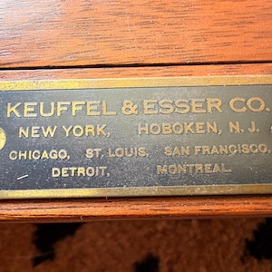 Vintage Keuffel and Esser Drafting Set - Etsy