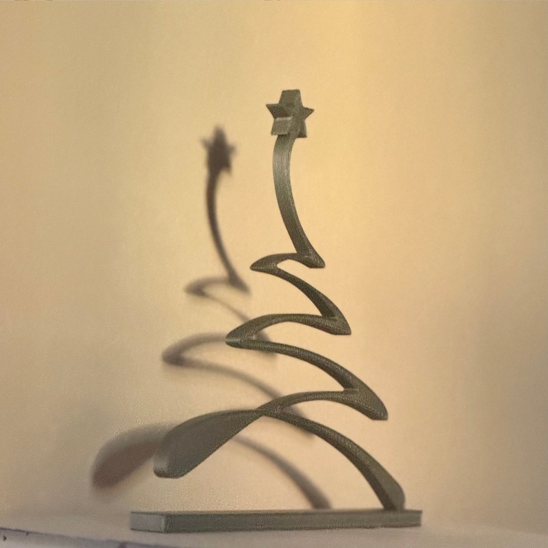 Modern Christmas Tree Statue Etsy