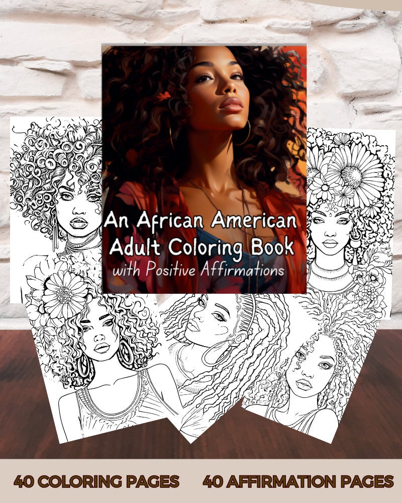 Women of Color Coloring Books