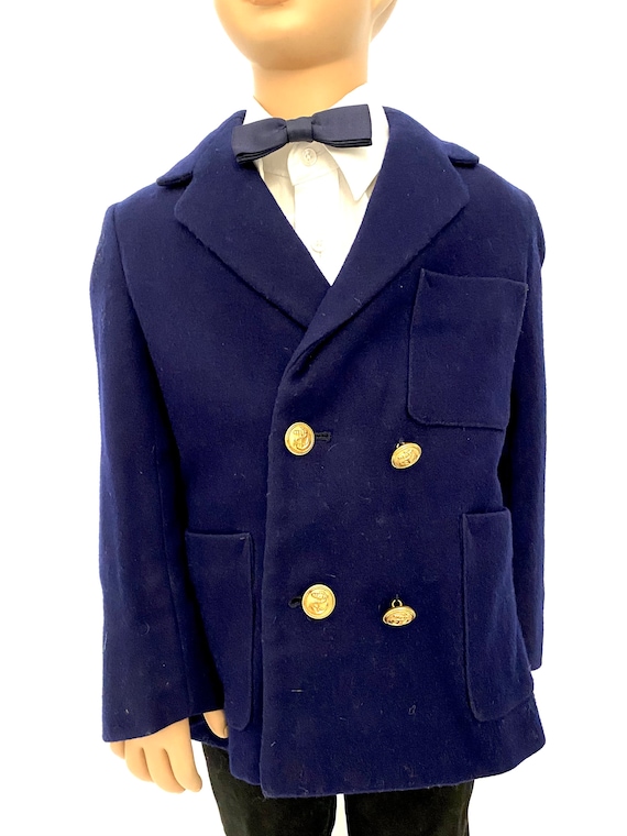 Vintage 50s 60s 5 childs blazer jacket coat Harro… - image 2