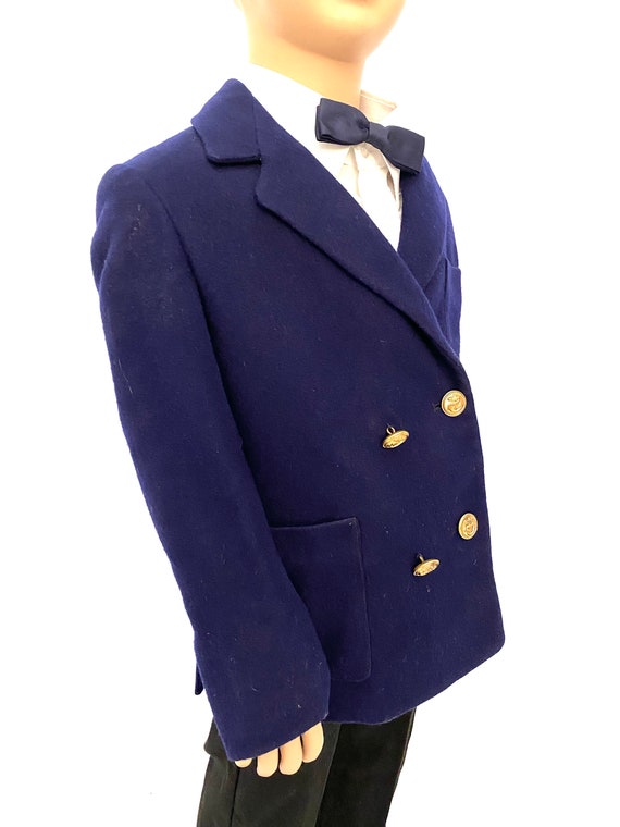 Vintage 50s 60s 5 childs blazer jacket coat Harro… - image 3
