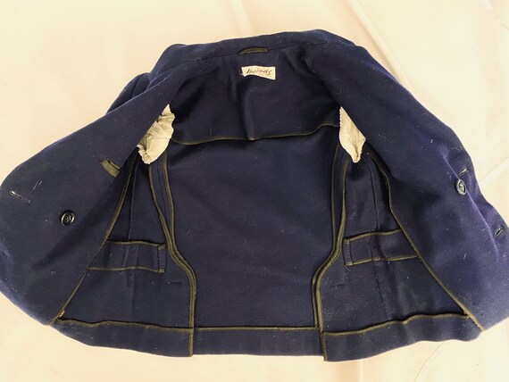 Vintage 50s 60s 5 childs blazer jacket coat Harro… - image 9