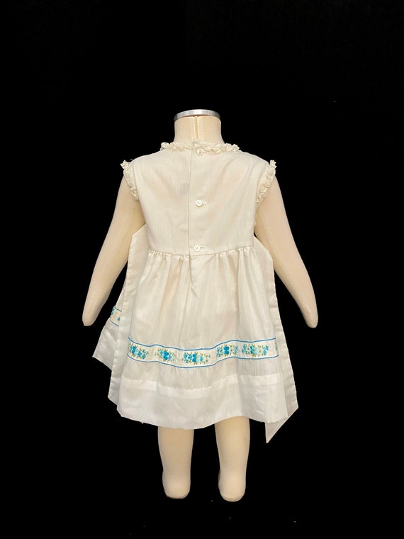 Vintage 60s 3T girls dress Polly Flinders hand sm… - image 7