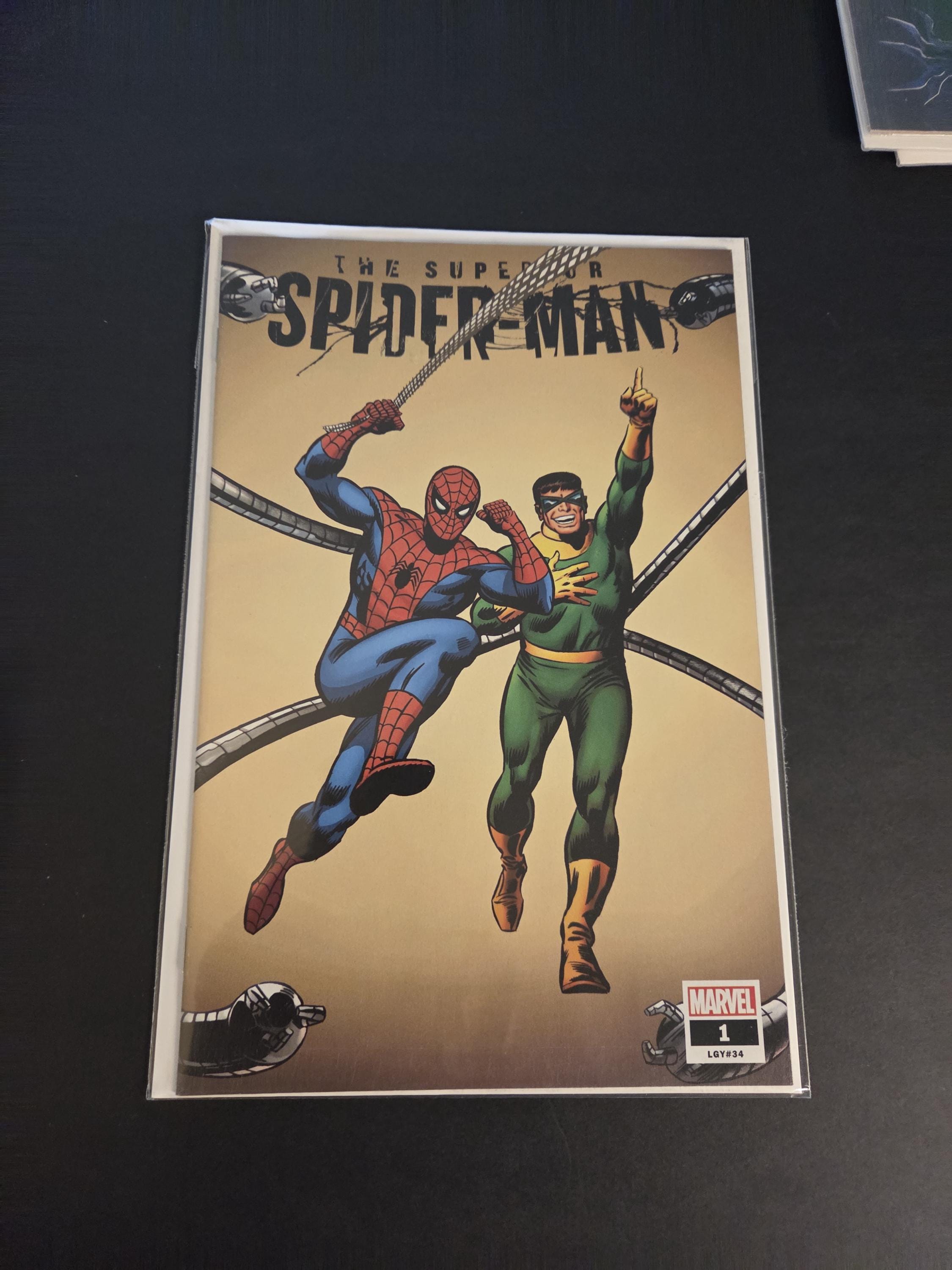 Superior Spider-man #1 Vol2 Hidden Gem 1 in 500. John Buscema. - Etsy