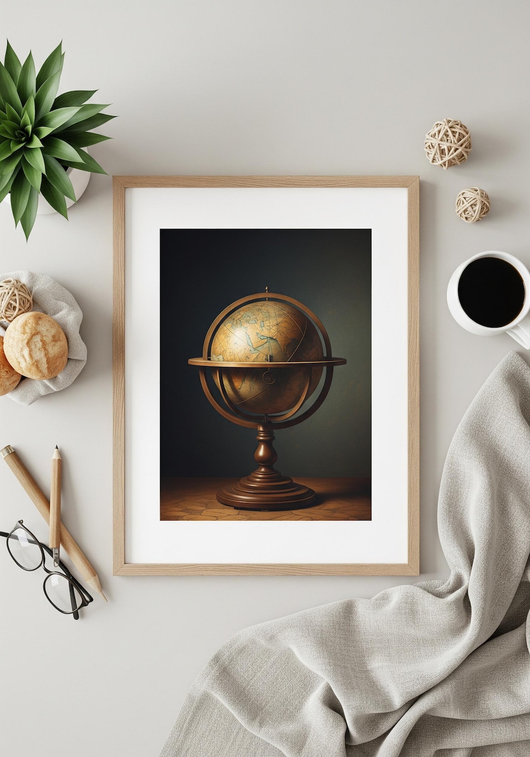 Dark Academia Gallery Wall Art Set of 6, Vintage Curiosities Oil ...