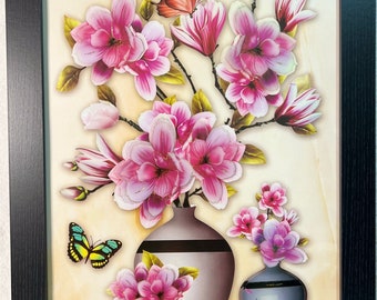 Flower Vase Frame