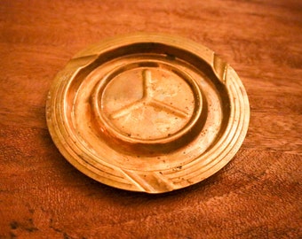 Mercedes Brass Ashtray