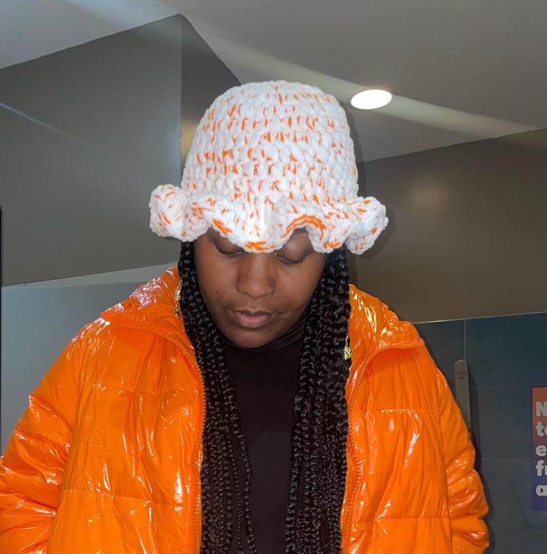 Easy Crochet Ruffle Bucket Hat Pattern, Beginner Friendly (PDF Download ...