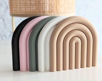 Aesthetic Coaster Minimalistic coaster 3D Printed coasters modern coasters Elegant Housewarming Gift birthday gift for her