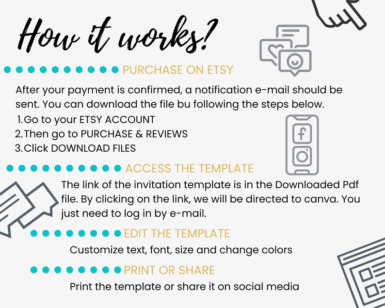 Invite Steps Its Party Time Birthday Invitation, Editable Birthday Invitation, Tie ...