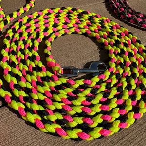 Paracord Dog Leash, Lightweight, Handmade