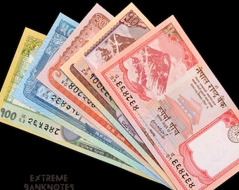 Nepal UNC Modern Collectible Banknote Bundle