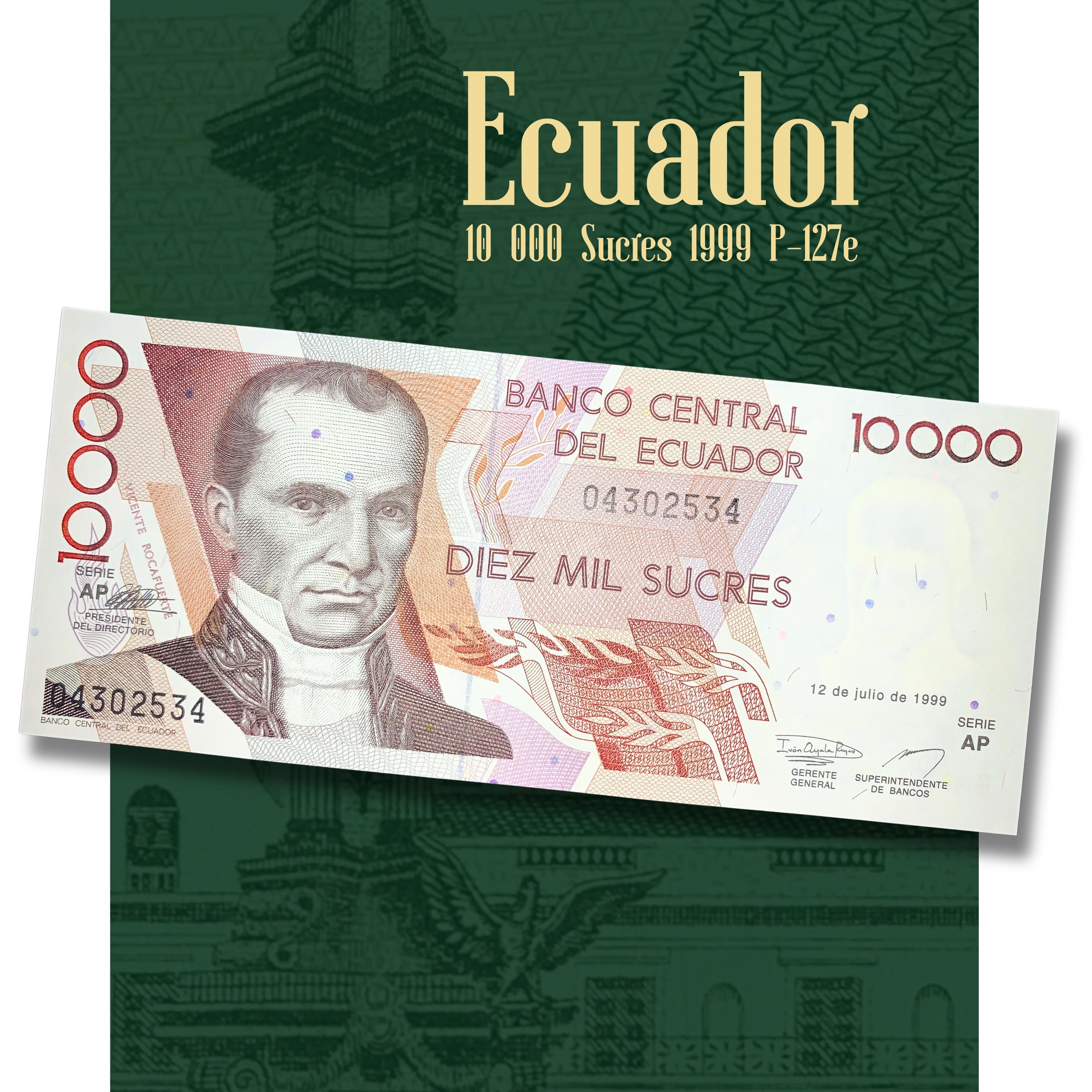 Ecuador paper money - Etsy 日本