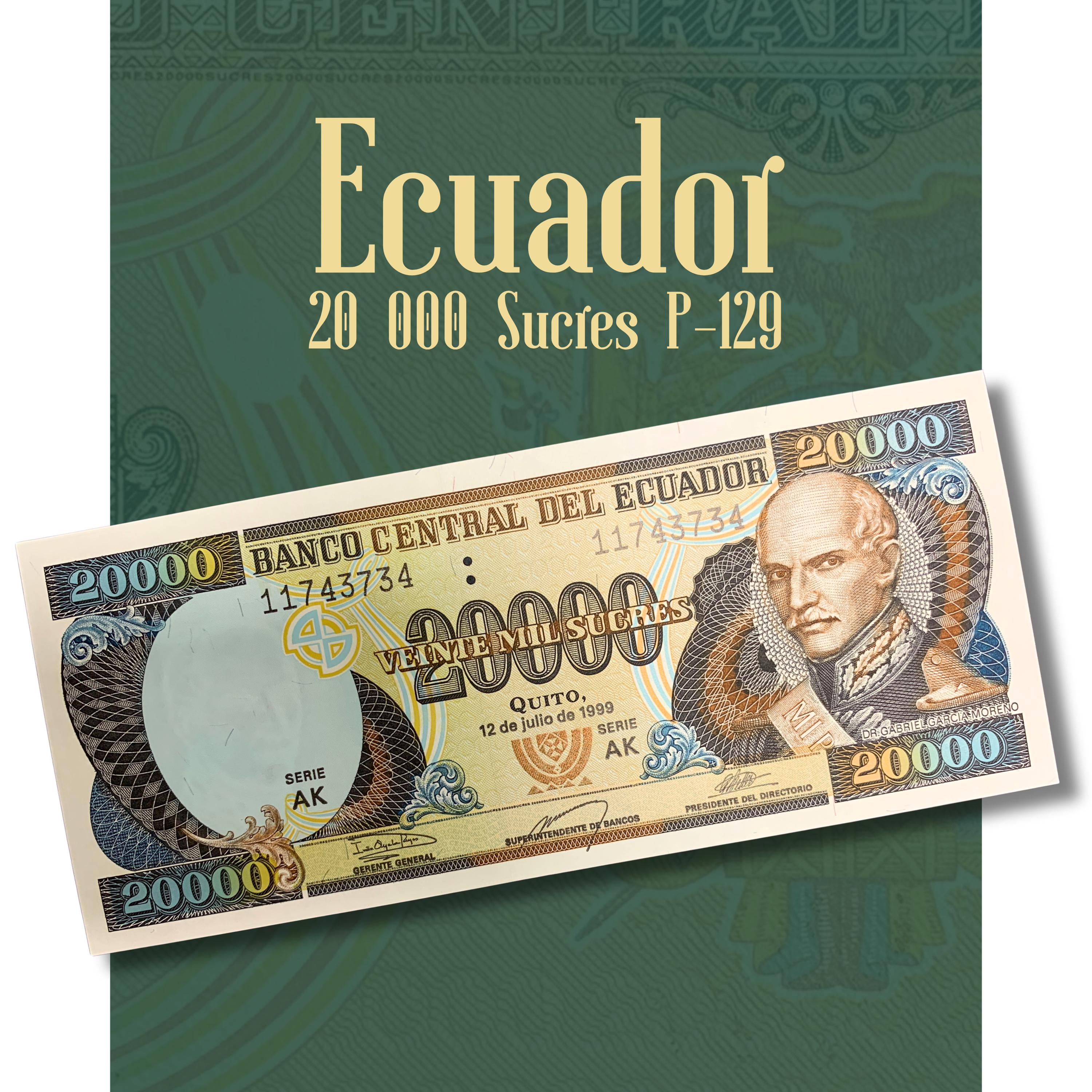 Ecuador paper money - Etsy 日本