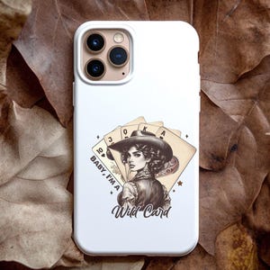 Custodia trasparente Western Cowgirl per Samsung® - Baby I'm A Wild Card - Custodia per telefono Cowgirl, custodia carina e resistente, regalo per una ragazza da rodeo