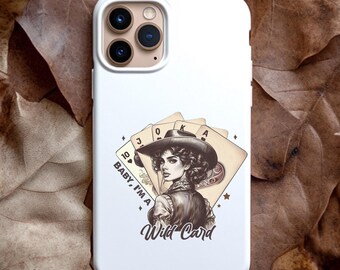Western Samsung® Case Cowgirl Cell Phone Western Cowgirl Gift Rodeo Cowgirl Valentines Gift Wild Card Cowgirl Gift for her