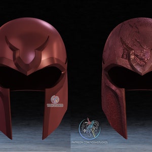 Magnetic Man Helmet (Physical Unpainted 3D Print Kit) Cosplay UK Based [Please read the description info] - Free UK Delivery