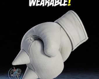 Blue Hogs friend wearable gloves (Unpainted 3D Print Kit) Cosplay UK Based [Please read the description] - Free UK Delivery