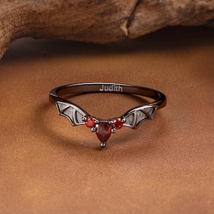 Bat Wing Ring - Etsy