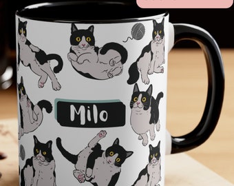 Custom Pet Mug Name Custom Cat Mug Cat Coffee Cup Personalized Pet Mug Cat  Mom Mug for Pet Lover Personalized gift for Mother's Day Cat mug