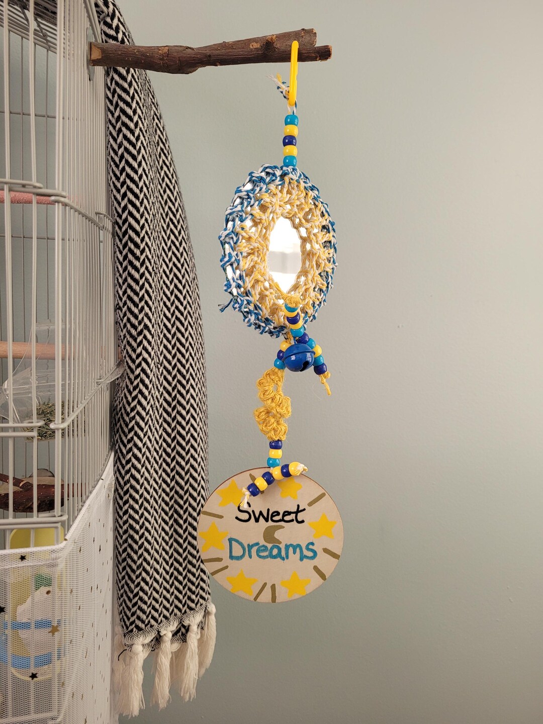 Picture of Mirror for Parakeets/small Bird - Etsy
