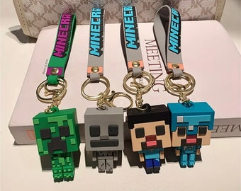 Minecraft Cartoon Keychain / Best Gifts for Kids