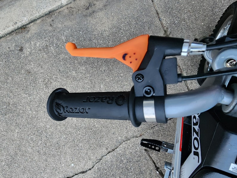 CAD File - Razor Mx350/mx400/quad Short Reach Brake Handle - Etsy