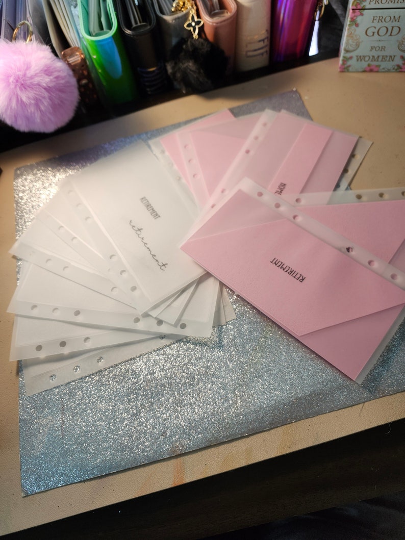 Beautiful Vellum Envelopes Etsy