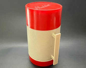 Aladin Hy-Lo Isolierflasche Thermoskanne Rot