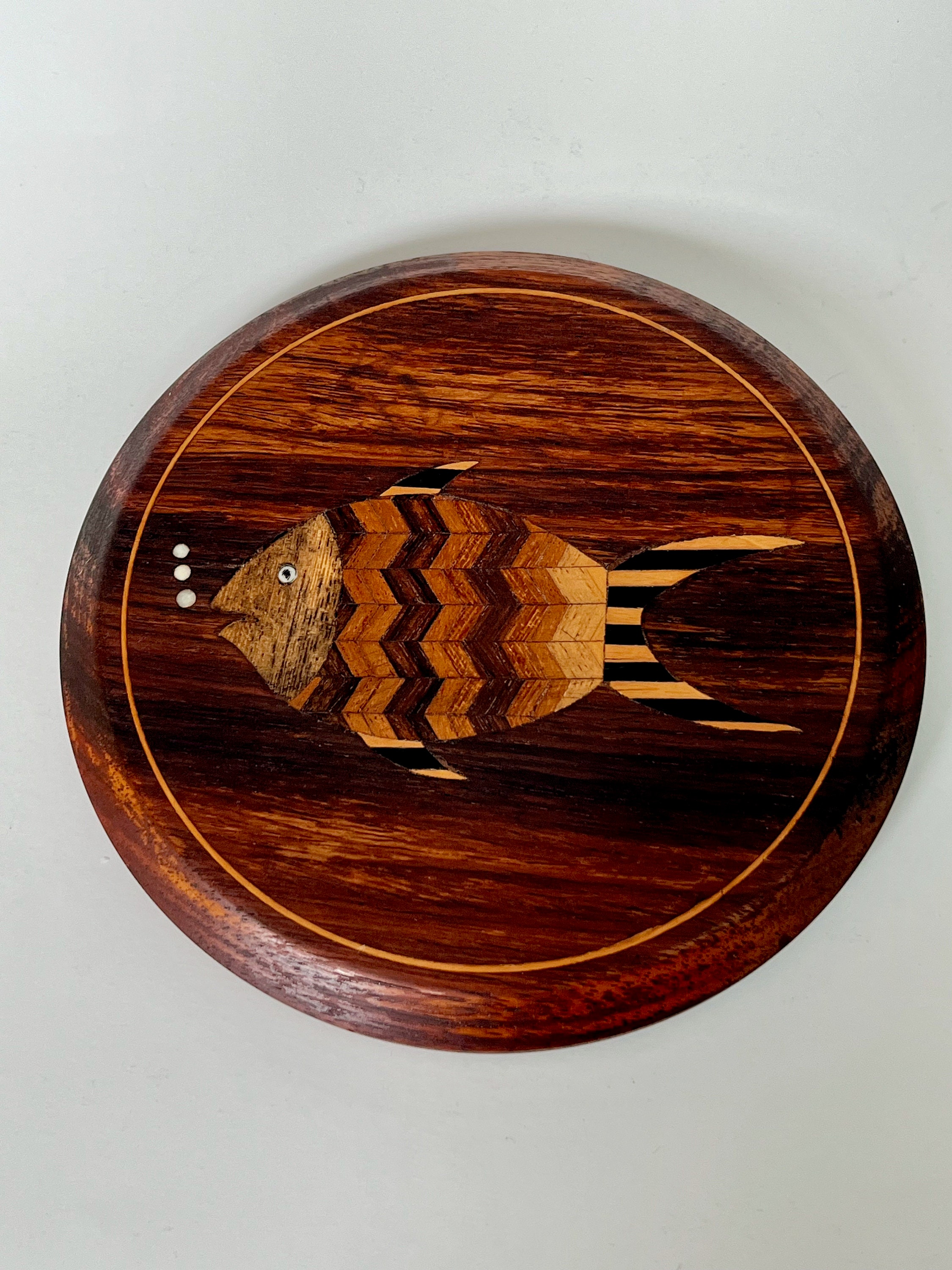 Inlay Fish Vintage Wooden Inlay Fish Wall Art - Etsy