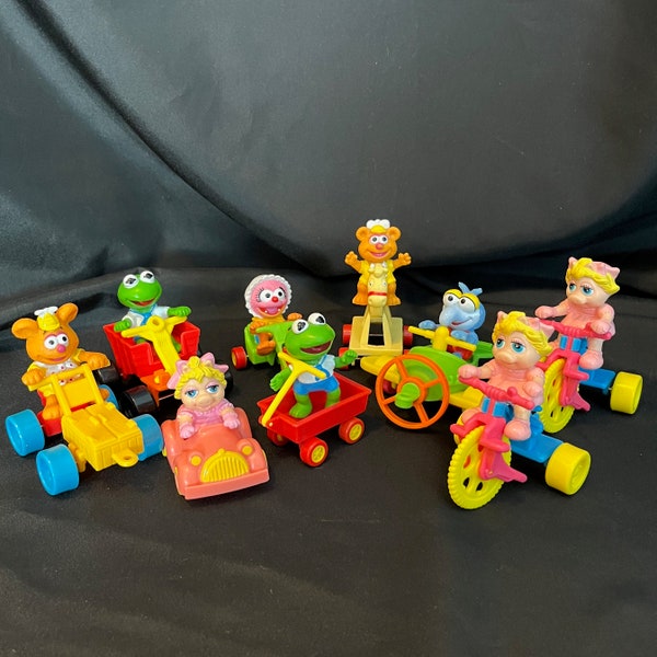 Muppet Babies Racers, juguetes Happy Meal de McDonald's, años 1980-1990