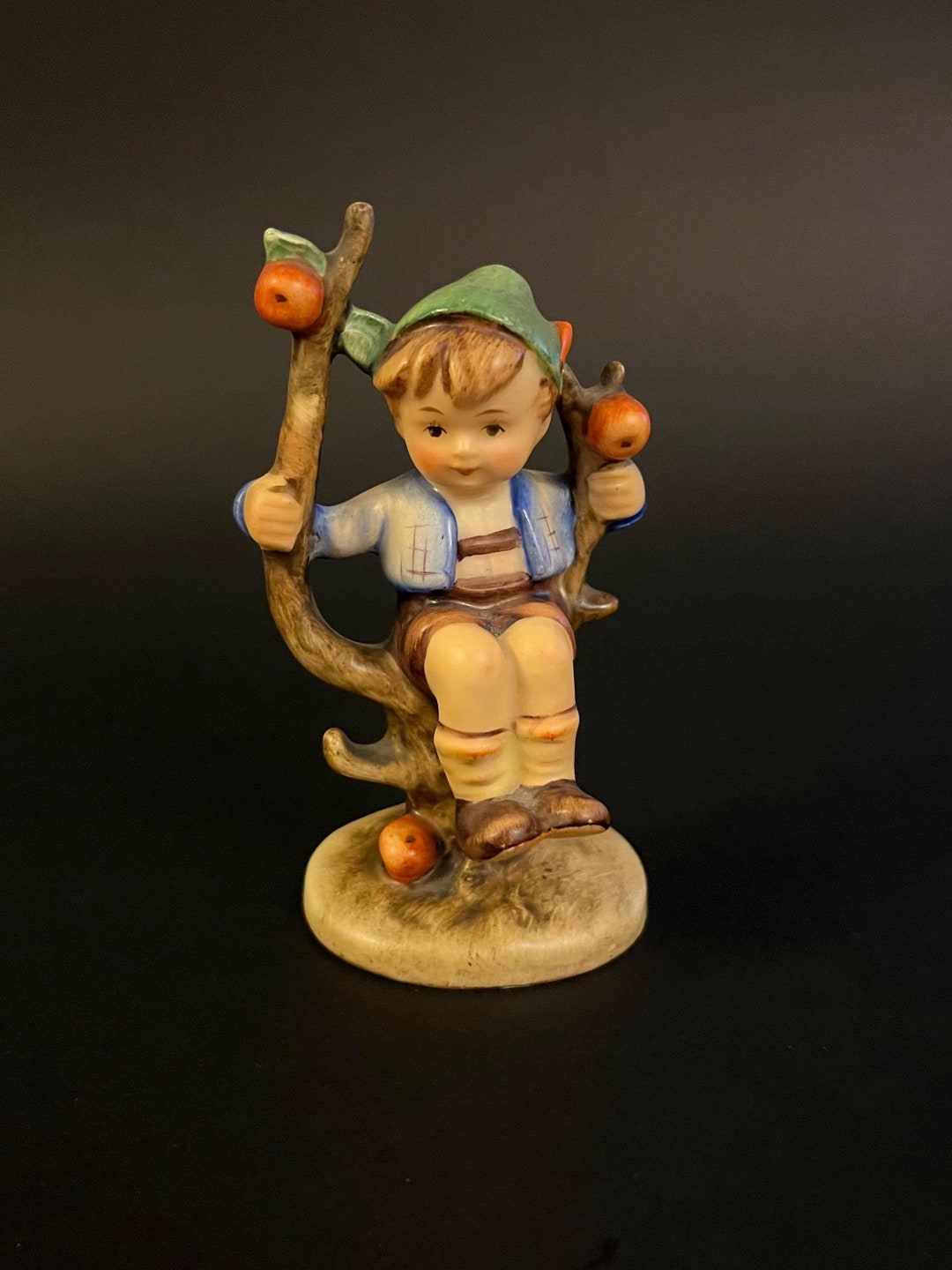 Vtg Hummel Goebel Boy in Apple Tree Figurine 1423/0 68 W. Germany ...