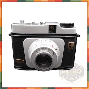 Appareil photo ancien moyen format Certo Phot. Production de 1960.