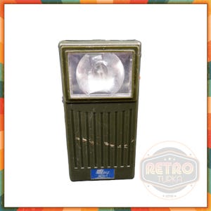 Vintage Hong Kong 80s Production Mini Hanging Flashlight