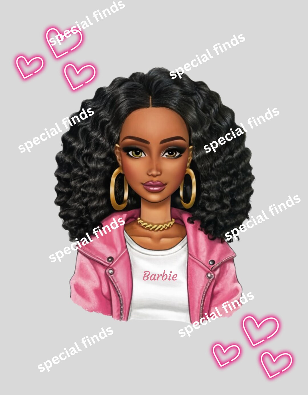 Black Barbie, Black History Month Digital File - Etsy