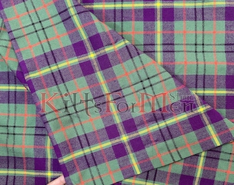 Taylor Weathered Tartan Fabric – 16 Oz Acrylic Wool, 54" Wide